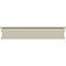 Ekena Millwork 135" Bottom Width x 136 1/8" Top Width x 3 1/2"H x 7/8"P Bedford Crosshead CRH03X135BE - alternate 4